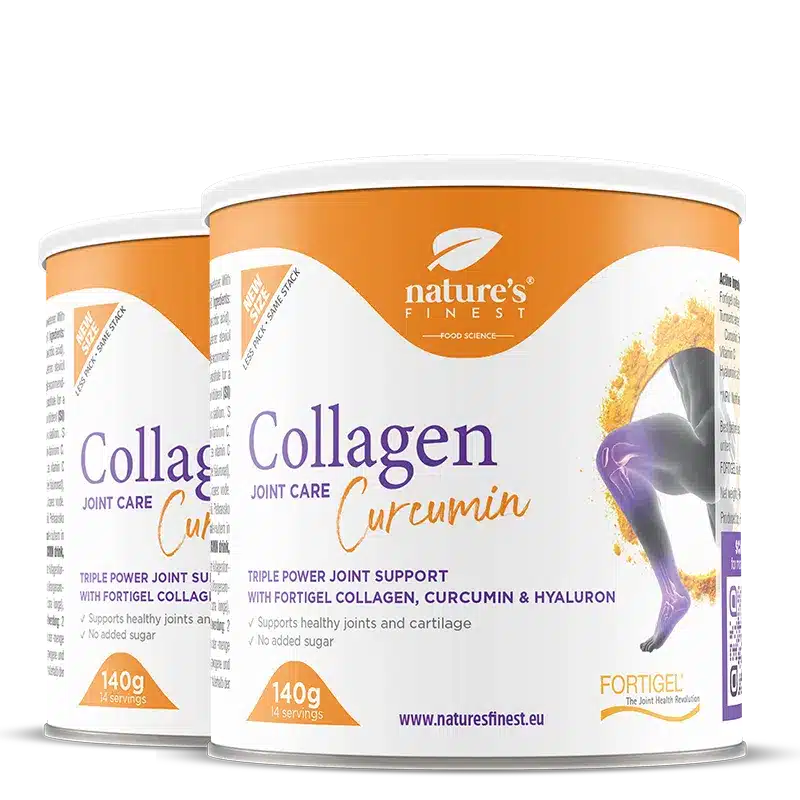 Nature's Finest Curcumin Jointcare | Kollagén, Kurkumin És Hialuronsav Az Ízületek Támogatására | Segítség Merevségre, Hajlékonyságra És Napi Mozgásra