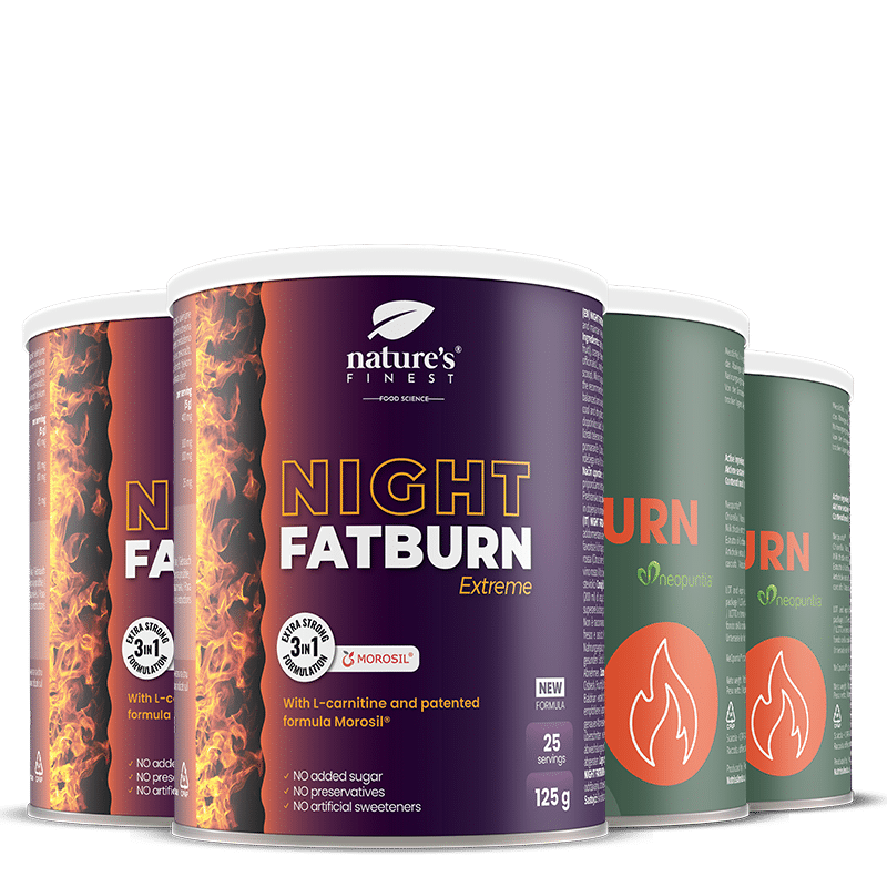 2x Night FatBurn Extreme + 2x Detox Belly Burn csomag