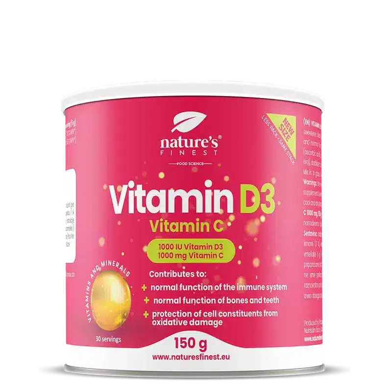 D3 vitamin + C vitamin