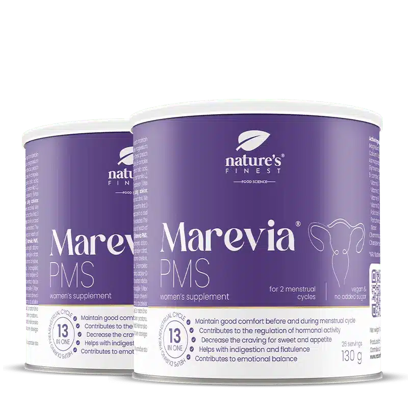 Nature's Finest Marevia Pms 1+1 | Pms Ital MagnéZiummal, AshwagandháVal & BaráTcserjéVel | Cikluskomfort, Hangulat & éTváGy-image
